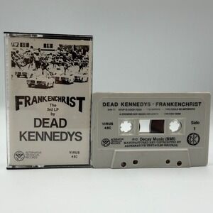 Dead Kennedys Frankenchrist Cassette Tape Alternative Tentacles VIRUS TESTED
